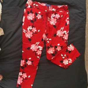 Printed pixie pant